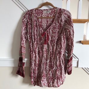 Arnhem long sleeve blouse